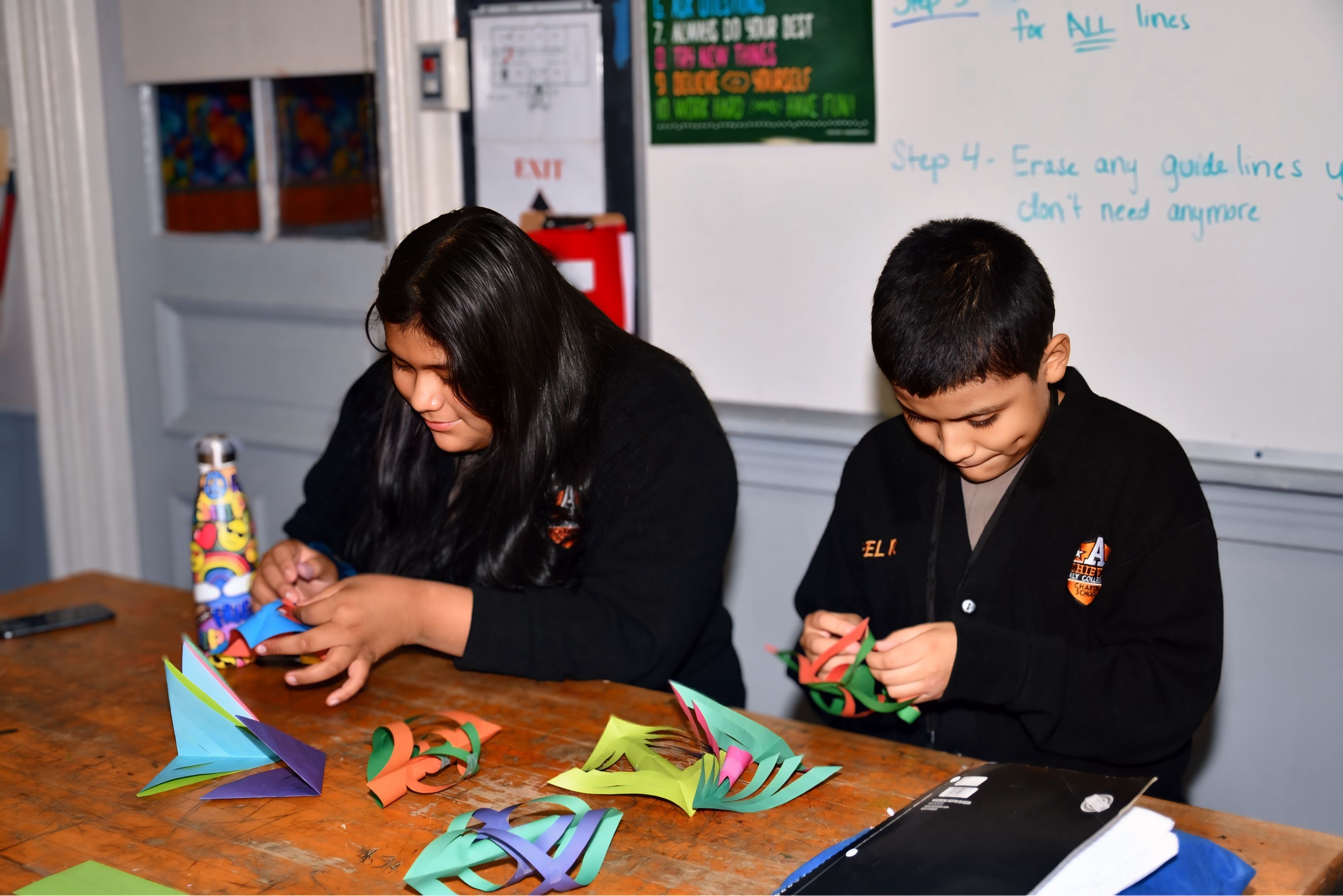 Achievers Middle School Students